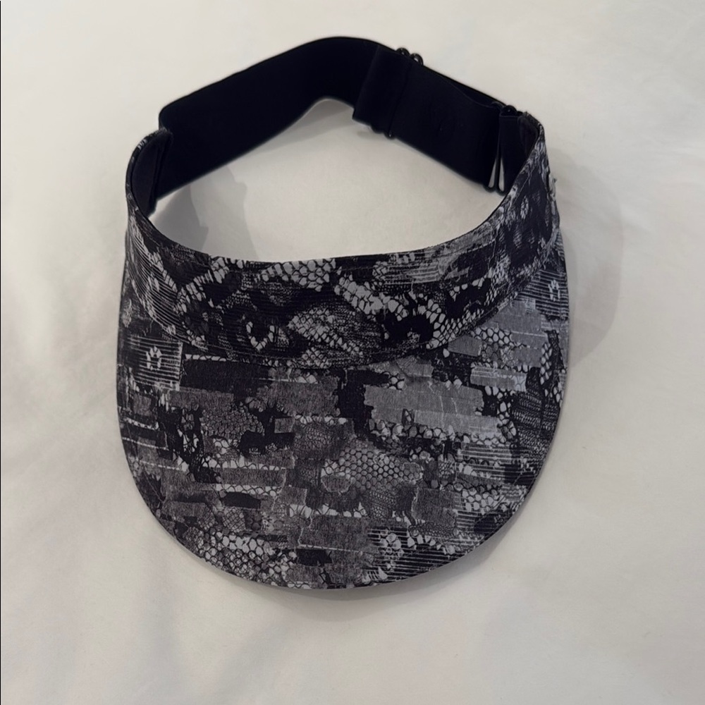 Lululemon Athletica Black and Gray Digital Camo Hat